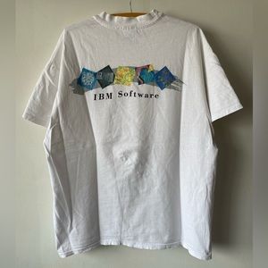 Vintage 90’s IBM Software Computer tee